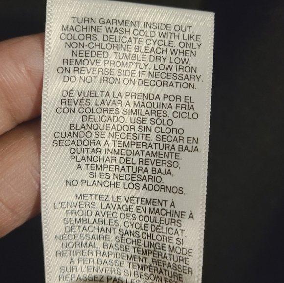 C&C California | Women's Chic Black Naughty-ish Graphic Sweatshirt (Size Large) - Picture 6 of 11